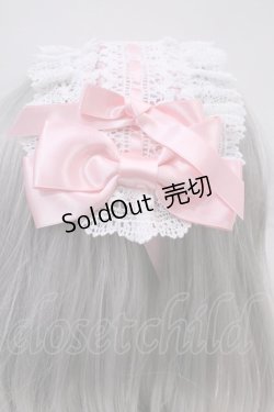 画像6: BABY,THE STARS SHINE BRIGHT / タータンチェックベビードールジャンパースカート&プリンセスドロップヘッドドレスセット  ピンク I-23-11-28-002-BA-OP-HD-ZI