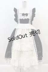 ALICE and the PIRATES / My Dear Dollベビードールジャンパースカート  黒 I-23-12-11-027-PA-OP-HD-ZI