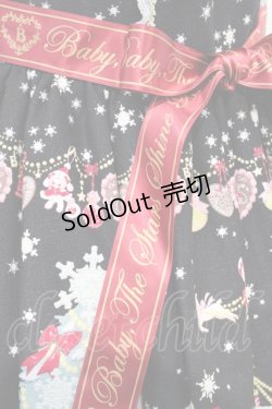 画像5: BABY,THE STARS SHINE BRIGHT / くみゃちゃんのクリスマスマーケットジャンパースカートI&カチューシャセット  黒 I-23-12-11-005-BA-OP-HD-ZI