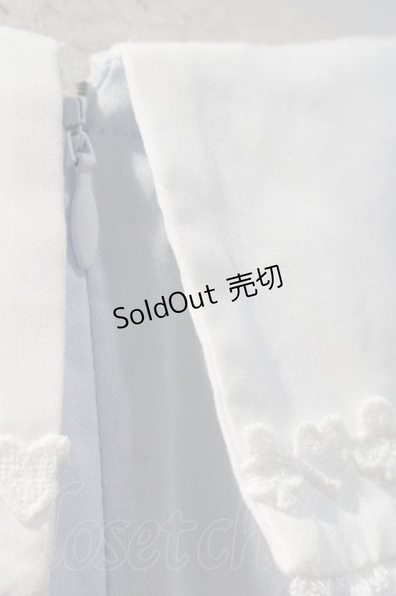 画像6: BABY,THE STARS SHINE BRIGHT / Dreaming Aliceワンピース  サックスＸ白 I-23-12-13-026-BA-OP-HD-ZI (6)