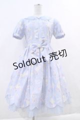 Angelic Pretty / SPACE TOYSワンピース  サックス I-23-12-15-041-AP-OP-HD-OS