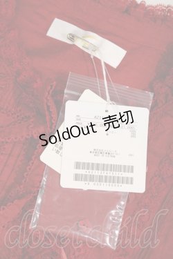 画像7: PINK HOUSE / レース使いローンワンピース  赤 I-23-12-27-025-LO-OP-HD-ZI