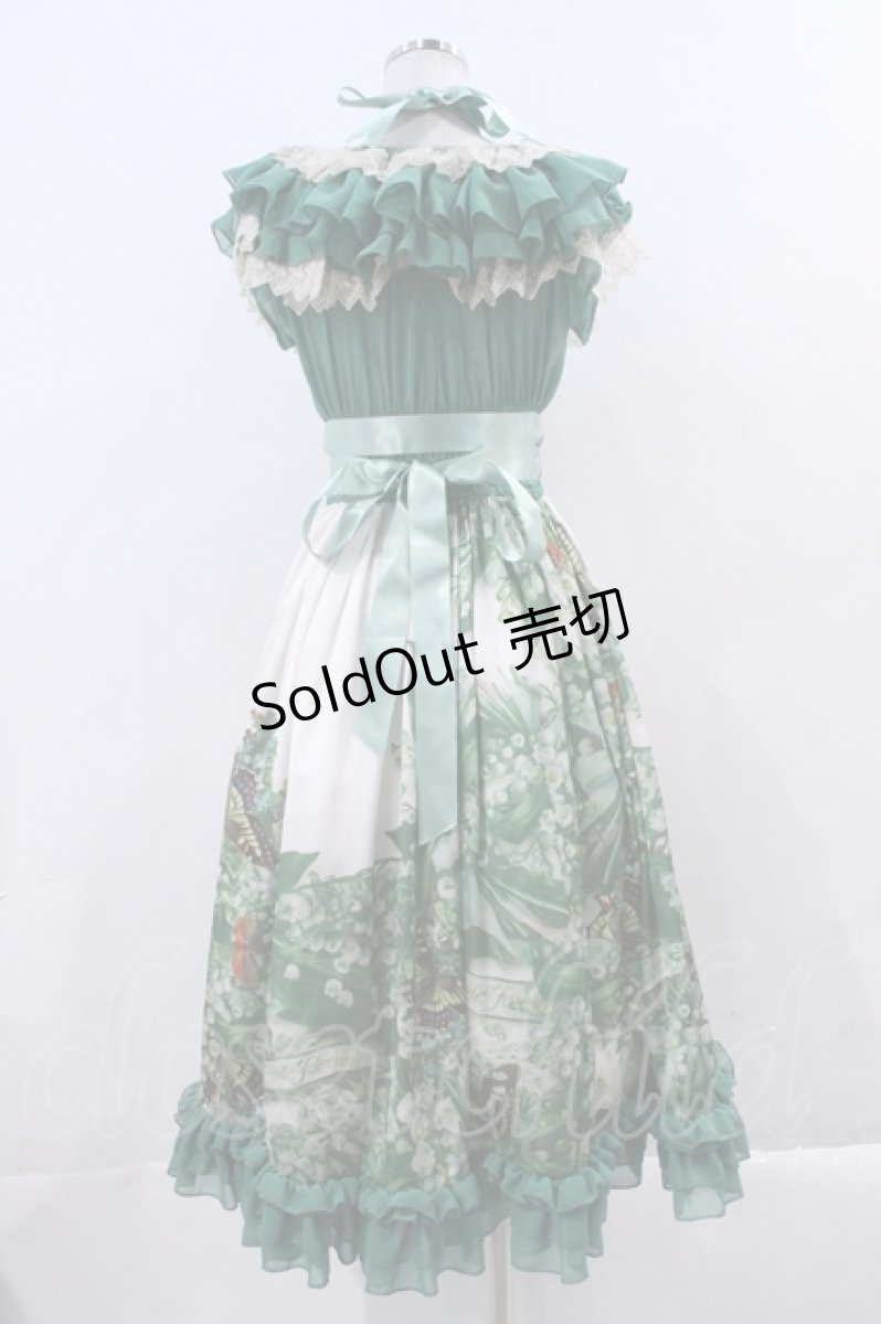 画像2: Triple fortune /スズランワンピース  グリーン I-23-12-28-035-EL-OP-HD-ZI (2)