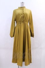 画像1: 【SALE】LEBECCA boutique / ＯＰ 誠実な口とワンピース  イエロー I-24-01-16-028-EL-OP-HD-ZT384 (1)