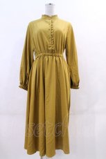 画像1: 【SALE】LEBECCA boutique / ＯＰ 誠実な口とワンピース  イエロー I-24-01-16-029-EL-OP-HD-ZT399 (1)