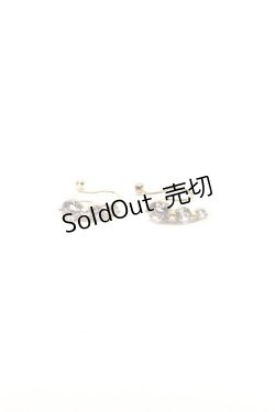 画像1: MARBLE / ストーンイヤリング  ゴールド I-24-01-26-068-GO-AC-HD-ZI