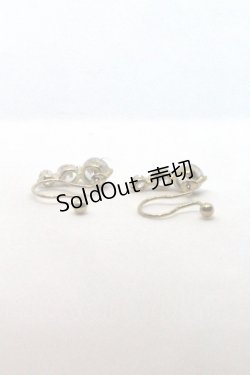 画像2: MARBLE / ストーンイヤリング  ゴールド I-24-01-26-068-GO-AC-HD-ZI