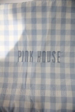 画像2: PINK HOUSE / ランドリーボックス  サックスＸ白 I-24-01-26-085-LO-ZA-HD-ZT-canceledZI