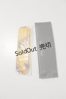 画像2: KANEKO ISAO / ケース付き櫛  ブラウン I-24-02-07-142-EL-ZA-HD-ZI