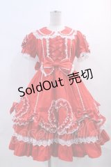 Angelic Pretty / Fantasic Heartワンピース  赤 I-24-02-09-007-AP-OP-HD-ZI