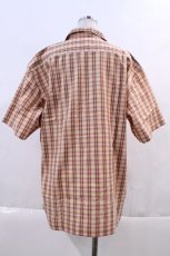 画像2: 【SALE】Karl Helmut / マドラスチェック開襟シャツ  オレンジ I-24-02-26-007-EL-BL-HD-ZT418 (2)