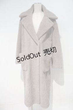 画像1: INGEBORG / ムートン風ウールロングコート  ブラウン I-24-02-28-024-LO-CO-HD-ZT-C018