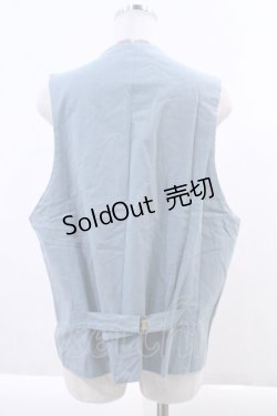 画像2: Karl Helmut / パッチワークベスト  ブルー I-24-03-01-018-EL-TO-HD-ZT418