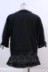画像2: WONDERFUL WORLD / 透かし刺繍半袖ブラウス  黒 I-24-03-03-016-LO-BL-HD-ZI (2)