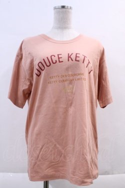 画像1: KETTY / ロゴTシャツ  ピンク I-24-03-03-024-EL-TO-HD-ZI