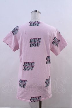 画像2: MILKBOY / CARTOON LOGO Tシャツ  ピンク I-24-03-09-032-MB-TO-HD-ZI
