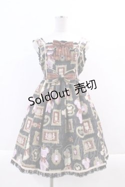 画像1: Angelic Pretty / Dolls Collectionジャンパースカート  クロ I-24-03-15-004-AP-OP-HD-ZI