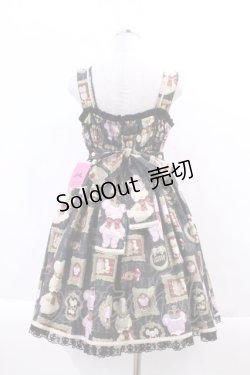 画像2: Angelic Pretty / Dolls Collectionジャンパースカート  クロ I-24-03-15-004-AP-OP-HD-ZI