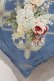 画像2: INGEBORG / フラワー大判スカーフ  ブルー I-24-03-20-110-LO-ZA-HD-ZI (2)