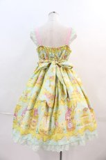 画像2: Angelic Pretty / Honey Bear's Cafeジャンパースカート  ミント I-24-03-29-006-AP-OP-HD-ZI (2)