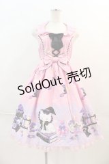 Angelic Pretty / Magical Milk Catsジャンパースカート  ピンク I-24-03-29-007-AP-OP-HD-ZI