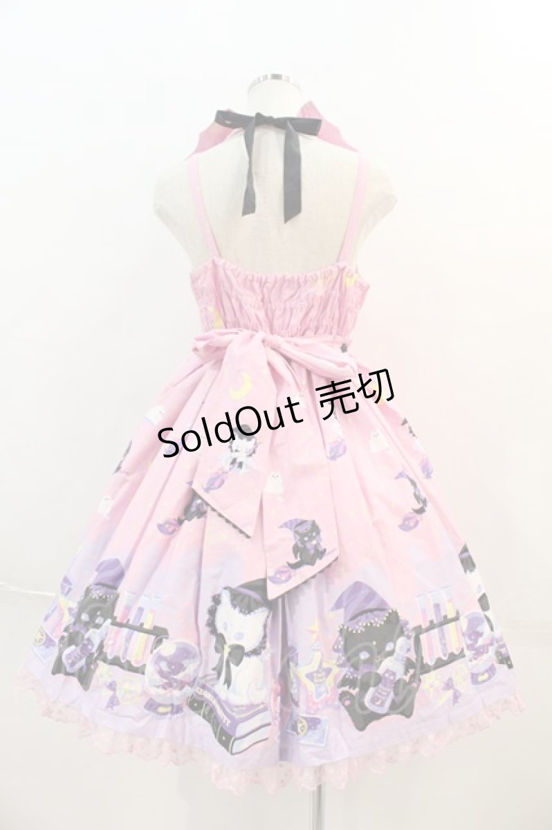 画像2: Angelic Pretty / Magical Milk Catsジャンパースカート  ピンク I-24-03-29-007-AP-OP-HD-ZI (2)