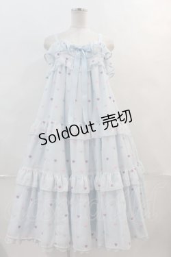 画像1: Angelic Pretty / Candy Petit Heartジャンパースカート  サックス I-24-03-30-042-AP-OP-HD-ZI