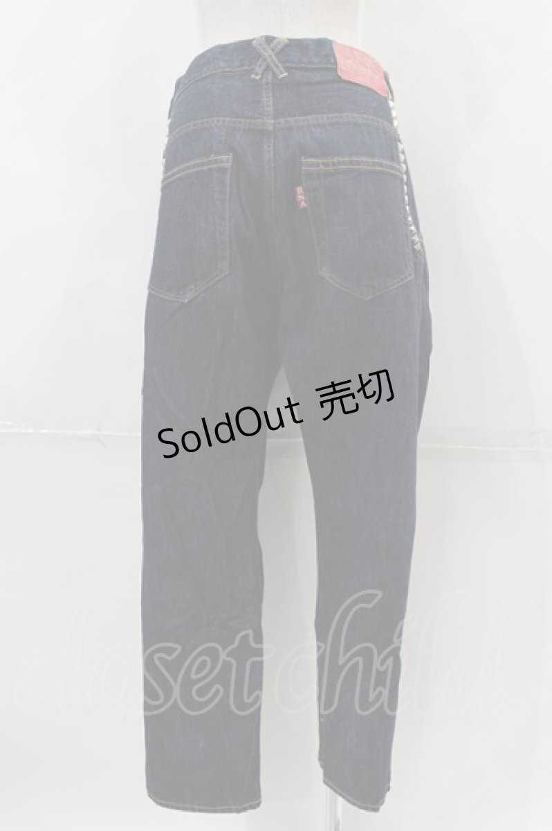 画像2: 【SALE】RNA / スタッズデニムパンツ S 青デニム I-24-04-05-057-PU-PA-HD-ZT101 (2)