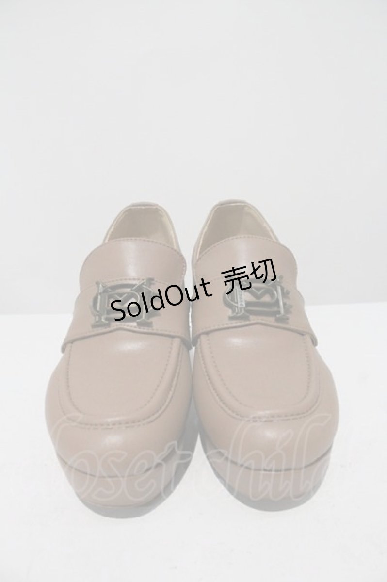 画像1: 【SALE】Maison de FLEUR Petite Robe canone / お姉さまのコインローファー M ブラウン I-24-04-06-048-EL-SH-HD-ZTK002 (1)