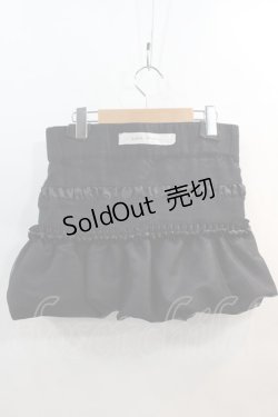 画像2: alice auaa //裾チュールバルーンスカート 4 黒 I-24-04-08-085-AA-SK-HD-ZI