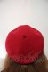 画像2: MILK / HAT ロゴ刺繍ベレー  赤 I-24-04-11-062-ML-AC-HD-ZI (2)