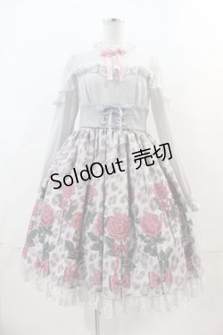 画像1: Angelic Pretty / Rebecca Leopardワンピース  グレー I-24-04-15-031-AP-OP-HD-OS