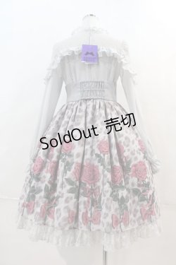 画像2: Angelic Pretty / Rebecca Leopardワンピース  グレー I-24-04-15-031-AP-OP-HD-OS