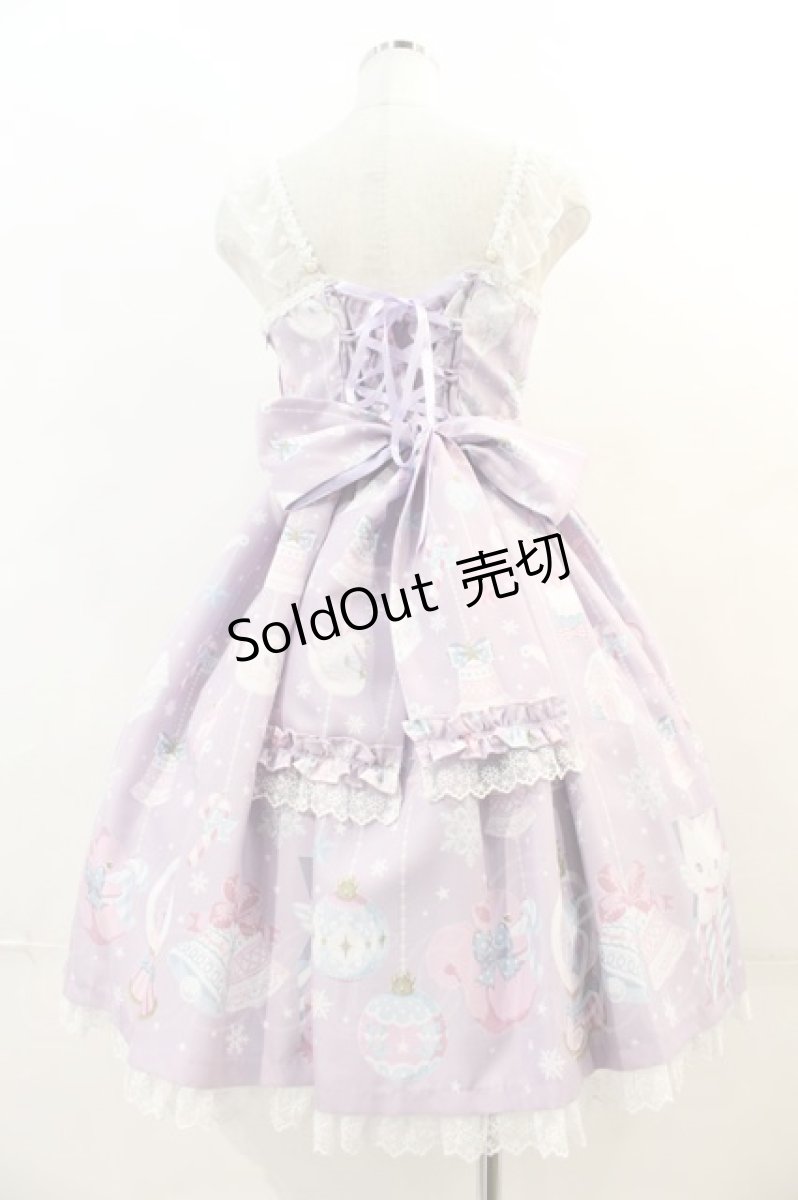 画像2: Angelic Pretty / Fancy Ornamentジャンパースカート  ラベンダー I-24-04-19-054-AP-OP-HD-ZI (2)