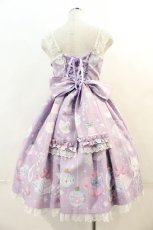 画像2: Angelic Pretty / Fancy Ornamentジャンパースカート  ラベンダー I-24-04-19-054-AP-OP-HD-ZI (2)