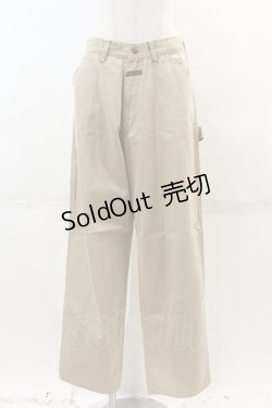 画像1: Karl Helmut / 後ろポケットパンツ L ベージュ I-24-04-24-076-EL-PA-HD-ZT025