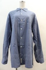 画像1: 【SALE】Karl Helmut / 胸元ポケットチェックシャツ  青チェック I-24-04-24-037-EL-BL-HD-ZT154 (1)
