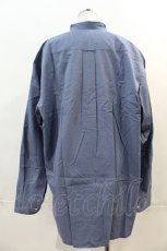 画像2: 【SALE】Karl Helmut / 胸元ポケットチェックシャツ  青チェック I-24-04-24-037-EL-BL-HD-ZT154 (2)