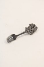 画像1: Q-pot. / ミッキーケーキフォークピアス  シルバー I-24-04-26-100-QP-AC-HD-ZI (1)