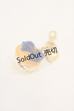 画像1: Q-pot. / セーラーリボンマカロンバッグチャーム ヴィーナス  オレンジ I-24-05-03-095-QP-AC-HD-ZI