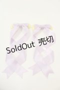 LOTUS ribbon / ツインリボンバレッタ   I-24-05-04-120-EL-AC-HD-ZY