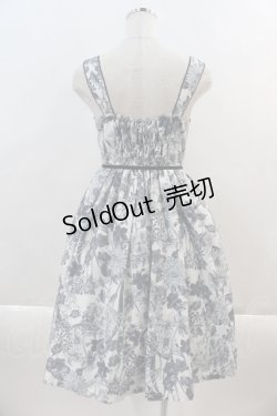 画像2: Emily Temple cute / Butterfly gardenウエストリボンワンピース  オフ I-24-05-12-045-ET-OP-HD-ZI