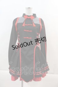 HIDOLATRAL THEODOL / China-Jerseylolita Setup  黒Ｘ赤 I-24-05-17-049-PU-SK-HD-ZI