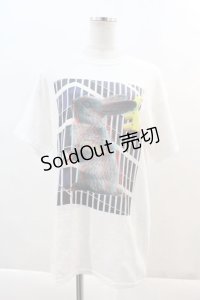 MILKBOY / TS/HITMANRABBIT TEE  白 I-24-05-17-023-MB-TS-HD-ZT314