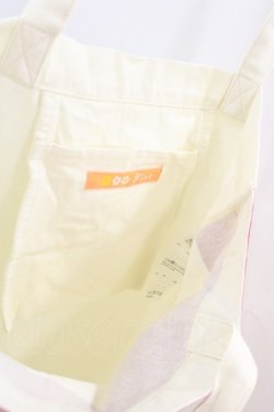 画像3: Fi.n.t / Christinaロゴプリントトート  アイボリーＸ赤 I-24-05-19-096-CA-BG-HD-ZT335