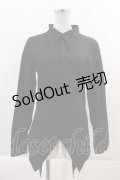 Deorart / 胸ポケットシャツ M 黒 I-24-05-19-021-PU-BL-HD-ZI