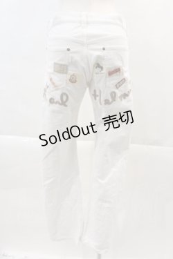 画像2: Karl Helmut / ワッペンコーデュロイパンツ 3(M) 白 I-24-05-22-108-EL-PA-HD-ZY