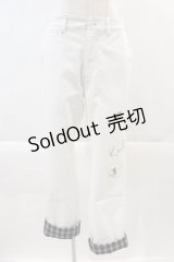 Karl Helmut / ロゴ刺繍チノストレッチパンツ 3(M) 白 I-24-05-22-109-EL-PA-HD-ZY