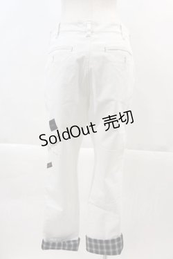 画像2: Karl Helmut / ロゴ刺繍チノストレッチパンツ 3(M) 白 I-24-05-22-109-EL-PA-HD-ZY