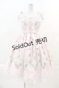 Angelic Pretty / すずらんBouquetジャンパースカート  ピンク I-24-05-24-041-AP-OP-HD-ZI